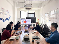 英國(guó)SIGNAL集團(tuán)總經(jīng)理,到訪樂(lè)氏科技